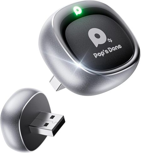 Wireless CarPlay Adapter, Multi-User Seamless Convert Wired to Wireless for Apple Car Play & Android Auto, Fast Auto Connection, Plug and Play, Support iOS 10+/Android 11+, OTA Upgrade in Kuwait