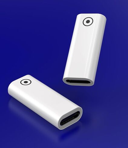 محول Lightning أنثى إلى USB C أنثى لشحن قلم Apple لجهاز iPad الجيل الأول محول كابل شاحن لقلم Apple موصل دونجل USB-C لشحن ملحقات جيل القلم in Saudi Arabia