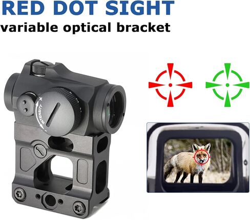 حامل Riser Riser، حامل بصري لـ Micro Red Dot، حامل Riser مقاس 2 بوصة يقبل جميع بصريات البصمة in Kuwait