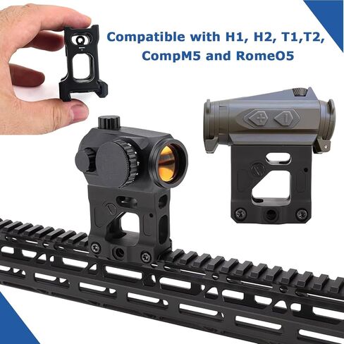 حامل Riser Riser، حامل بصري لـ Micro Red Dot، حامل Riser مقاس 2 بوصة يقبل جميع بصريات البصمة in Kuwait