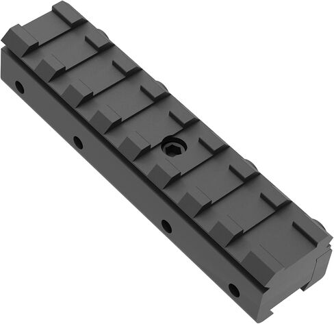 TPO 11mm to 20mm Dovetail to Picatinny Adapter Mount, Low Profile Dovetail to Picatinny Rail Adapter 3/8" to 7/8" Picatinny Rail Riser Mount (DV11-8) in Saudi Arabia