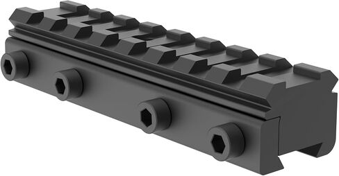 TPO 11mm to 20mm Dovetail to Picatinny Adapter Mount, Low Profile Dovetail to Picatinny Rail Adapter 3/8" to 7/8" Picatinny Rail Riser Mount (DV11-8) in Saudi Arabia