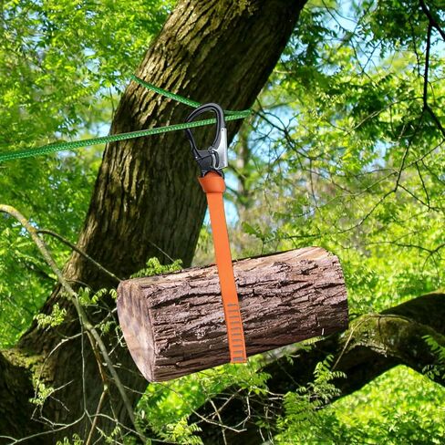 Speedline Kit 1-Inch 29kN Nylon Sling, 25kN Aluminum Snap Hook Arborist Equipment,39.5" 6 Pack in Saudi Arabia