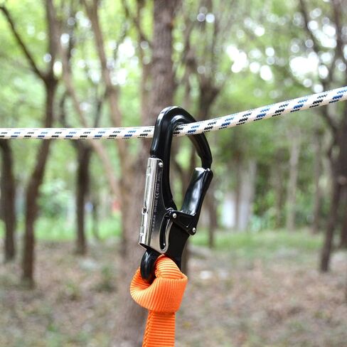 Speedline Kit 1-Inch 29kN Nylon Sling, 25kN Aluminum Snap Hook Arborist Equipment,39.5" 6 Pack in Saudi Arabia