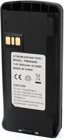 1PC PMNN4476A PMNN4080 PMNN4081 PMNN4082 Li-ion Battery Pack 2600mAh Replacement for Motorola Radio CP100D CP185 CP476 CP477 CP1200 CP1300 CP1600 CP1660 EP350 in Saudi Arabia