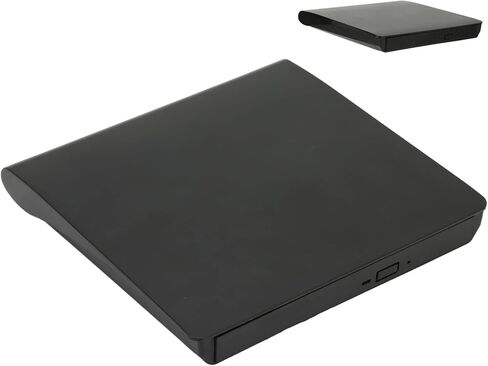 حاوية محرك أقراص DVD خارجي، محرك أقراص DVD خارجي رفيع USB، تصميم محمول in Kuwait