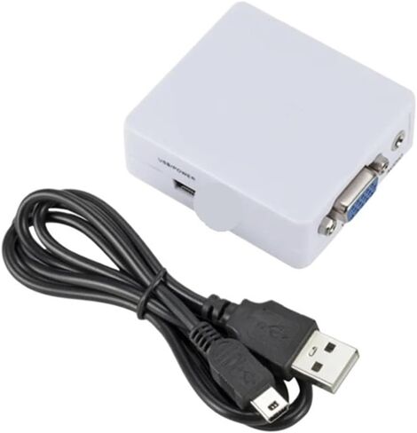 MI-N/I HDMI-Compatible to VGA Adapter HDMI2VGA Converter Digital Analog HD 1080p HDMI to VGA for PC Tablet Displayer in Saudi Arabia