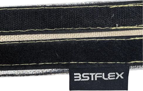Wire Heat Shield Sleeve Aluminized Heat Shroud Heat Sleeving Fuel Line 2" I.D. X 3Ft with 10 Pcs Stainless Steel Cable Metal Zip Ties in Saudi Arabia