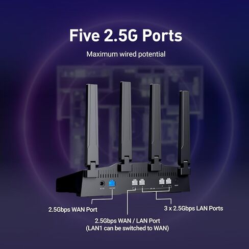 GL.iNet GL-BE9300(Flint 3) جهاز توجيه WiFi 7 ثلاثي النطاق و GL.iNet GL-BE3600 (Slate 7) جهاز توجيه السفر المحمول in Kuwait
