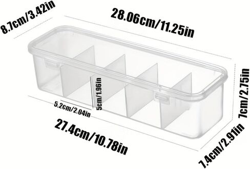Stackable Cable Organizer Storage Box, Desktop Cord Management Box for Chargers, Jewelry, Hair Ties, Cab in Saudi Arabia