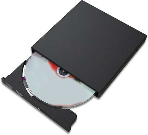 محركات أقراص DVD خارجية USB من النوع C مشغل أقراص مضغوطة محمولة محركات أقراص ضوئية صغيرة ABS لأجهزة الكمبيوتر المحمول والكمبيوتر المكتبي والكمبيوتر المحمول Linuxs مشغل أقراص DVD المحمولة in Saudi Arabia