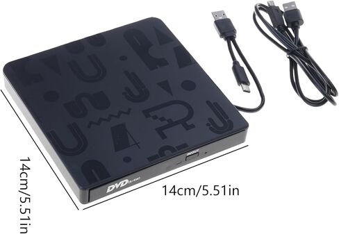واجهات USB من النوع C عالية السرعة، محرك أقراص بصرية خارجي مع منفذ طاقة، محاور USB للكمبيوتر لأقراص CDs VCD DVDs وشعلات DVD المحمولة لأجهزة الكمبيوتر المحمول in Kuwait