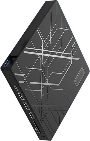 التوصيل والتشغيل محرك أقراص خارجي واجهات USB من النوع C محاور لوظيفة نسخ VCD ونقل الملفات أقراص مضغوطة / أقراص DVD خارجية واجهات مزدوجة من النوع C in Kuwait