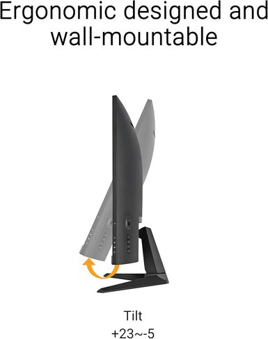 ASUS TUF Gaming Series 5 32" 1080P Curved Monitor (VG32VQM5AZ) - Full HD, 1500R, 240Hz, 0.5ms, Extreme Low Motion Blur Sync, FreeSync Premium, 120% sRGB, DisplayWidget, 3 yr Warranty in Saudi Arabia