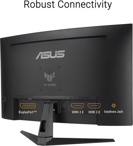 ASUS TUF Gaming Series 5 32" 1080P Curved Monitor (VG32VQM5AZ) - Full HD, 1500R, 240Hz, 0.5ms, Extreme Low Motion Blur Sync, FreeSync Premium, 120% sRGB, DisplayWidget, 3 yr Warranty in Saudi Arabia