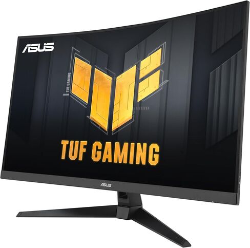 ASUS TUF Gaming Series 5 32" 1080P Curved Monitor (VG32VQM5AZ) - Full HD, 1500R, 240Hz, 0.5ms, Extreme Low Motion Blur Sync, FreeSync Premium, 120% sRGB, DisplayWidget, 3 yr Warranty in Saudi Arabia