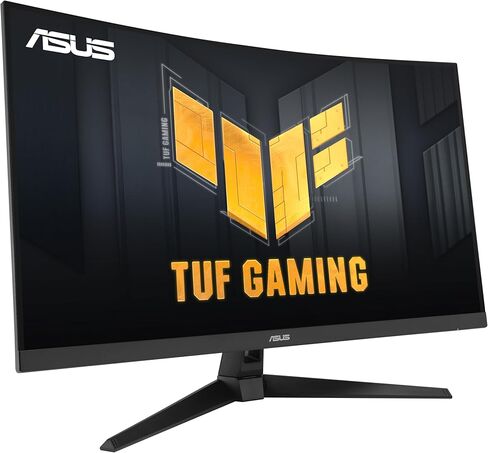 ASUS TUF Gaming Series 5 32" 1080P Curved Monitor (VG32VQM5AZ) - Full HD, 1500R, 240Hz, 0.5ms, Extreme Low Motion Blur Sync, FreeSync Premium, 120% sRGB, DisplayWidget, 3 yr Warranty in Saudi Arabia
