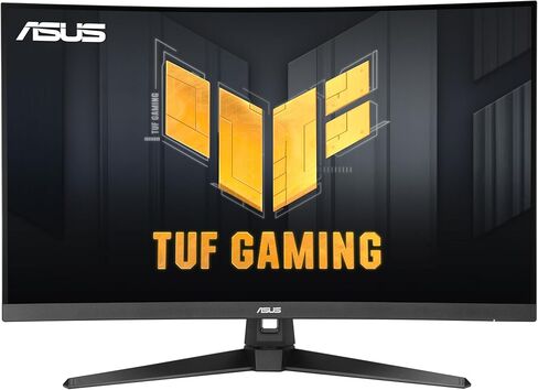 ASUS TUF Gaming Series 5 32" 1080P Curved Monitor (VG32VQM5AZ) - Full HD, 1500R, 240Hz, 0.5ms, Extreme Low Motion Blur Sync, FreeSync Premium, 120% sRGB, DisplayWidget, 3 yr Warranty in Saudi Arabia