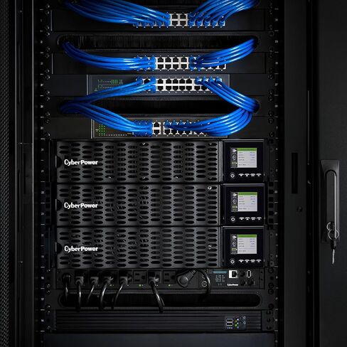 CyberPower OL3KRTHD High-Density Smart App Online Sinewave UPS System, Double Conversion, 3000VA/2700W, 7 Outlets, 2U Rack/Tower in Saudi Arabia