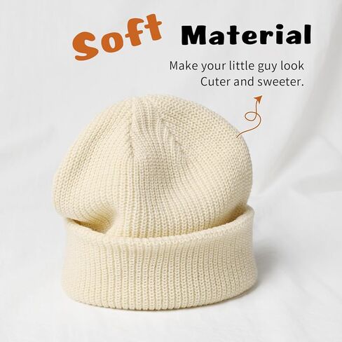 Baby Winter Beanie Hat,Toddler Kids Soft Knit Warm Beanie for Infant Boys Girl Winter Hat Caps in Saudi Arabia