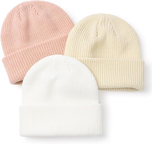 Baby Winter Beanie Hat,Toddler Kids Soft Knit Warm Beanie for Infant Boys Girl Winter Hat Caps in Saudi Arabia