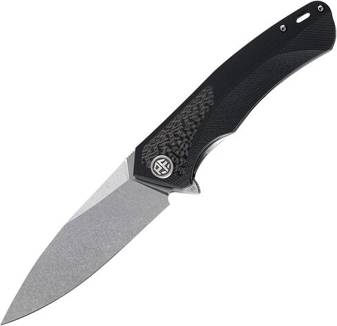 Petrified fish PF838CS 3.74" D2 steel flipper folding knives outdoor pocket knife G10+Carbon fiber handle camping hunting EDC tool in Saudi Arabia