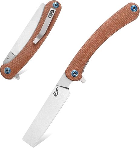 Eafengrow EF939 سكين جيب قابل للطي D2 شفرة فولاذية G10 مقبض EDC أداة سكين للتخييم والبقاء في الهواء الطلق (اليشم) in Kuwait