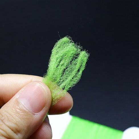 WellieSTR 8 Colors/Set Polypropylene Floating Yarn 1yards per Card Dry Fly fibers Spinner Wings Fly Tying Parachutes Materials in Saudi Arabia