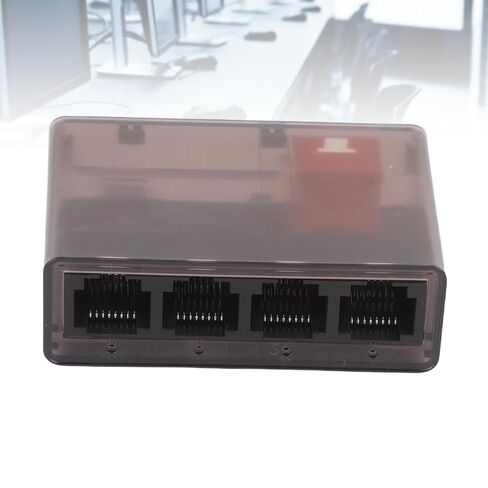 1 to 4 1000Mbps Network Cable Splitter, 1 in 4 Out Gigabit Ethernet Adapter, USB Powered Plug & Play for Cat5, Cat5e, Cat6, Cat7, Cat8 LAN Routers and Switches in Saudi Arabia