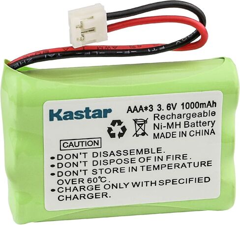 استبدال بطارية الهاتف اللاسلكي Kastar لهاتف Vtech i6789، i6789، ia5829، ia5839، ia5851، ia5859 الهاتف اللاسلكي، GE TL96158، Vtech 89-1323-00، 80-5848 in Kuwait