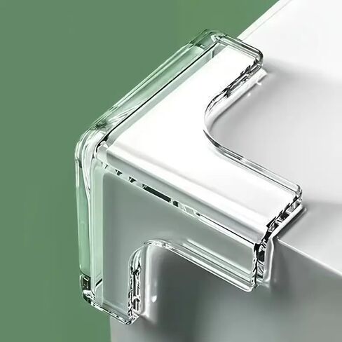 4pc Safe Corner Protector for Furniture - Strong Adhesive T - Shaped Head Protector, Anti - Sharp Edge, 4 in Saudi Arabia