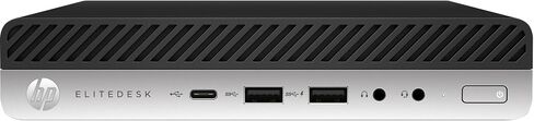 HP EliteDesk 800 G3 Mini PC، Intel Core i5-7500T حتى 3.3 جيجا هرتز، ذاكرة الوصول العشوائي 16 جيجا، 1 تيرابايت SSD، VGA، 2X DisplayPort، Windows 11 Pro (متجدد) in Kuwait