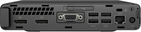 HP EliteDesk 800 G3 Mini PC، Intel Core i5-7500T حتى 3.3 جيجا هرتز، ذاكرة الوصول العشوائي 16 جيجا، 1 تيرابايت SSD، VGA، 2X DisplayPort، Windows 11 Pro (متجدد) in Kuwait