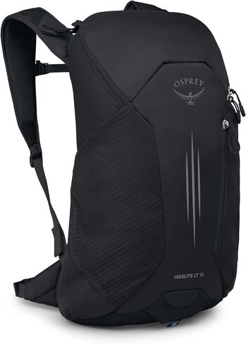 Osprey Hikelite LT 30L Hiking Backpack - Lightweight Travel Daypack with Rain Cover for Men and Women, Black in Saudi Arabia