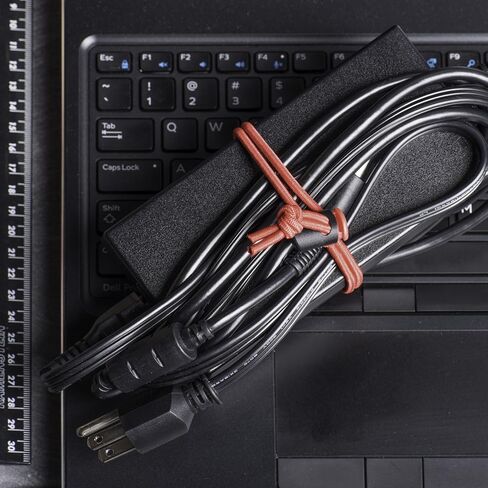 Think Tank Red Whips روابط كبل Bungie مرنة قابلة للتعديل V2.0 لملحقات الكاميرا - 10 عادية، 2 ربطات طويلة - إجمالي حزمة من 12 in Saudi Arabia