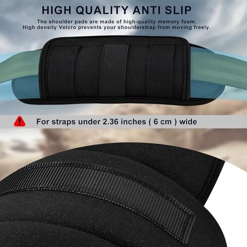 ZINZ 2-Pack Professional Tactical Shoulder Pad, Ultra-Thick & Breathable Cushion for Vest Shoulder Straps and Backpacks, Comfort & Durable in Saudi Arabia