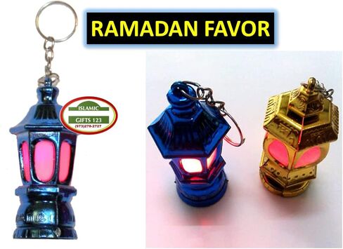 40Pcs Led Keychain Lantern Mini Portable Palace Lights Ramadan Decorative Keyring Lights for Camping Outdoor Party in Kuwait
