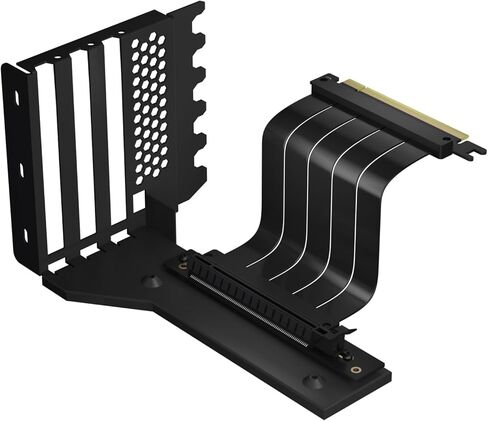 GLOTRENDS PCIe 4.0 3-Slot GPU Vertical Mount Bracket, Fully Open 7-Slot PCIe/PCI Bracket Panel for Installation in Saudi Arabia
