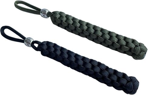 Paracord Knife Lanyard Box Braid Lanyards 6" Handcraft Pull(2 sets) in Saudi Arabia