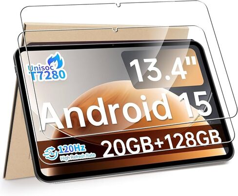 2-Pack Screen Protector Compatible with TECLAST T65 / T65 Plus 13.4", Tempered Glass [HD Clarity] [9 Hardness] [Anti-Scratch] in Saudi Arabia