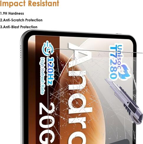 2-Pack Screen Protector Compatible with TECLAST T65 / T65 Plus 13.4", Tempered Glass [HD Clarity] [9 Hardness] [Anti-Scratch] in Saudi Arabia