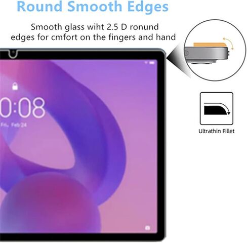 عبوتان من واقي الشاشة لجهاز Lenovo Idea Tab Plus 12.1 بوصة/Tab K12 (2025)، واقي غشاء من الزجاج المقوى لجهاز Idea Tab Plus/Tab K12 (TB361FU/TB361ZU) اللوحي in Saudi Arabia