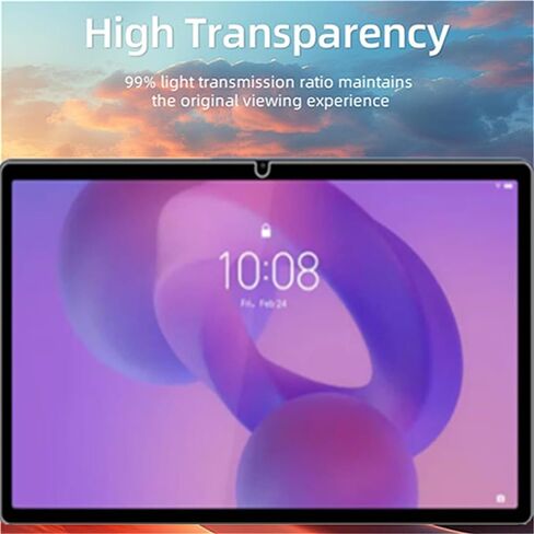 عبوتان من واقي الشاشة لجهاز Lenovo Idea Tab Plus 12.1 بوصة/Tab K12 (2025)، واقي غشاء من الزجاج المقوى لجهاز Idea Tab Plus/Tab K12 (TB361FU/TB361ZU) اللوحي in Saudi Arabia