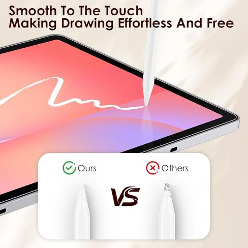 واقي شاشة WD&CD مكون من 3 قطع متوافق مع Samsung Galaxy Tab S10 Lite/S10 FE 2025/S9 FE/S9/S8 10.9 بوصة، ورق PET شفاف ناعم فائق الدقة للكتابة والرسم مثل الورق in Saudi Arabia