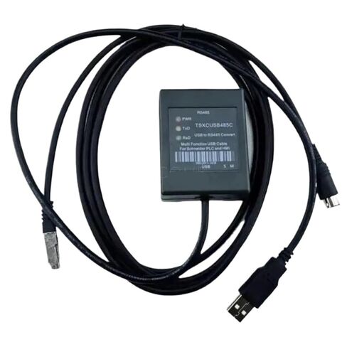 كابل برمجة TSXCUSB485 TSXCRJMD25 مع برنامج تشغيل لـ Premium HMI RJ45 in Saudi Arabia