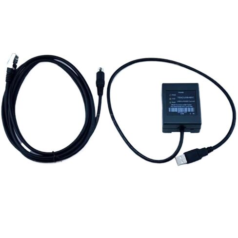 كابل برمجة TSXCUSB485 TSXCRJMD25 مع برنامج تشغيل لـ Premium HMI RJ45 in Saudi Arabia