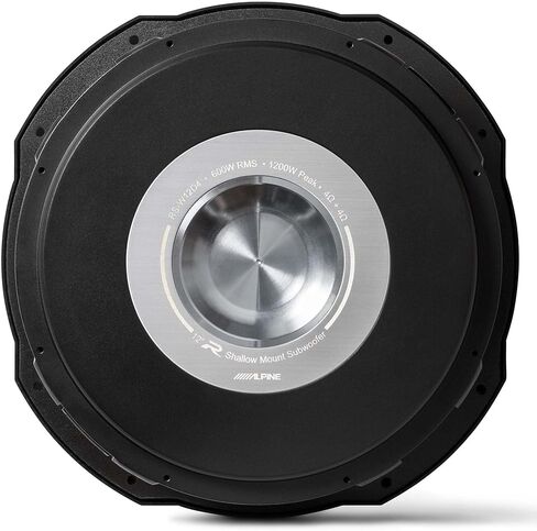 Alpine 2X RS-W12D4, R Series 12" Dual 4 Ohm Voice Coil مكبرات صوت ضحلة - زوج in Saudi Arabia