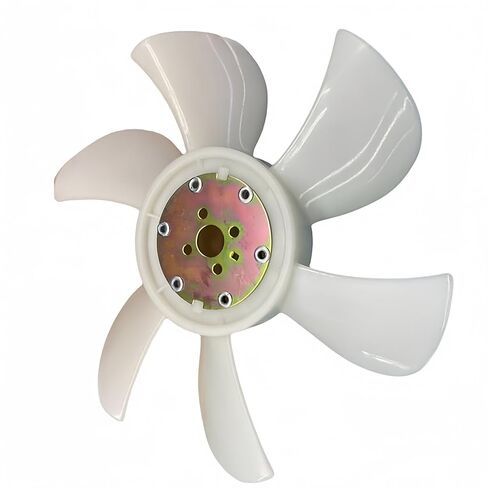16361-23860-71 163612386071 YM129900-44700 Fan Blade Fits for Toyota Forklift 8FGCU15 8FGU25 8FGU30 8FGU32 8FGU35 with 4Y 5K 11Z 1Z 1DZ 2Z 3Z Engines 5 6 7 8 New Aftermarket Parts in Saudi Arabia