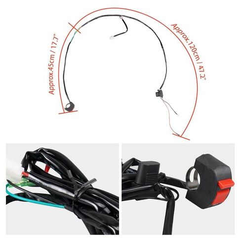 10A Fan with Switch Kit Compatible with SX 125 SXF 250 SXF 450 FC 250 TX 300 2017-2025 MC250F 2024-2025 in Kuwait