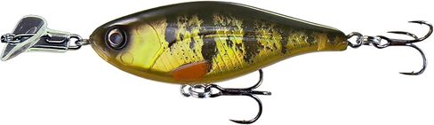 Headbanger Cranky Shad Slow-Sink Hard Lure (2-1/2", 3", 4" & 5") – Patented Erratic “Headbanging" Action Crankbait for Freshwater Bass, Walleye & Perch – 1/3 oz with Premium VMC Hooks in Kuwait